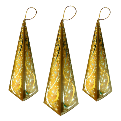 Christmas Golden Cone