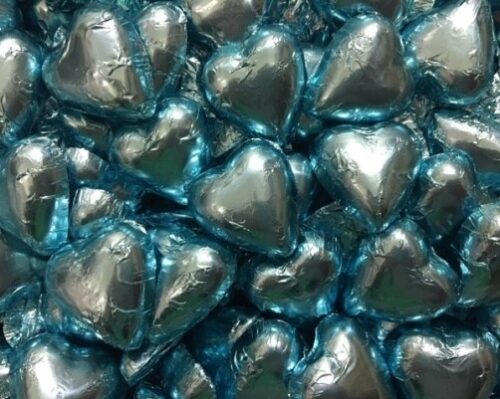 Ice Blue Hearts