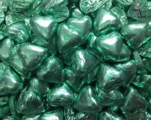 Ice Green Hearts
