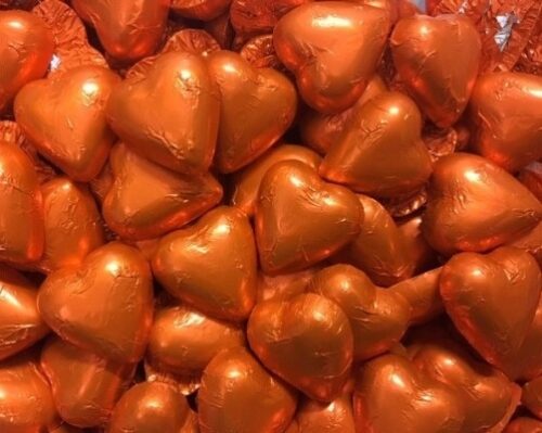 Orange Hearts