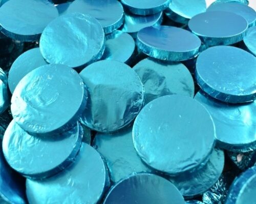 Light Blue Medallions