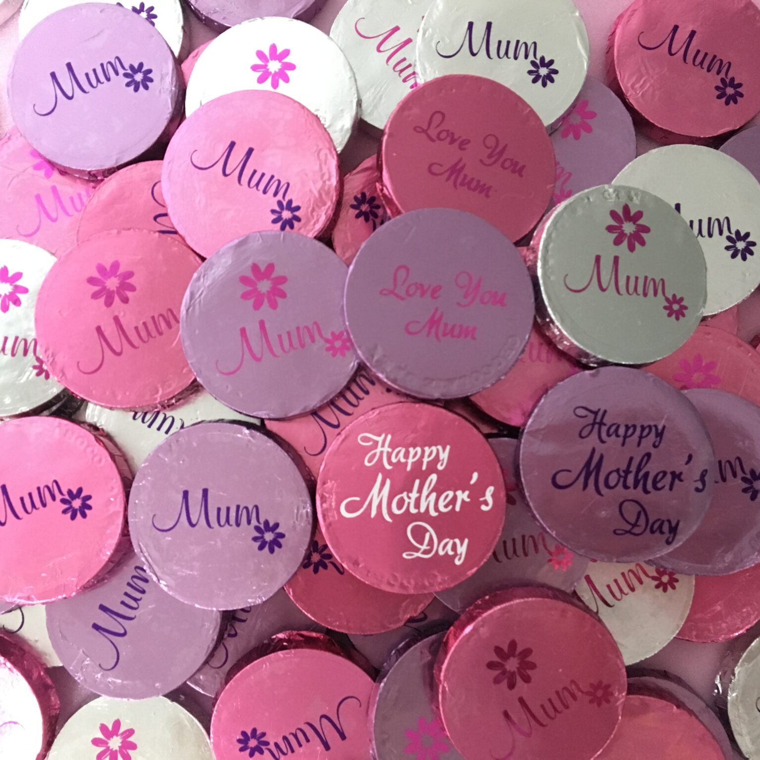 Milk Chocolate Mother’s Day Medallions Chocolate Gems