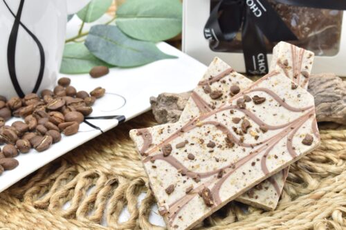 White Chocolate Bark - Espresso