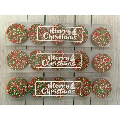 Christmas Freckles Gift Box with 'Merry Christmas' Message