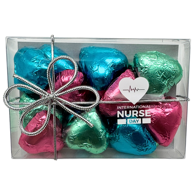 Int'l Nurses Day Love Hearts Gift Box with Tassel